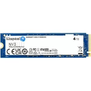 HARD DISK SSD KINGSTON 4TB 4000GB SNV3S/4000G M.2 NV2 NVME 2280 PCIE 4.0