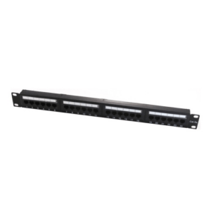 PATCH PANEL CAT 6A UTP 24 PORTE RJ45, 1U WP RACK WPC-PAN-6AU-24