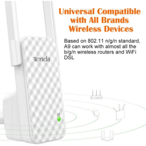 RIPETITORE RANGE EXTENDER TENDA I-WL-A9 WIRELESS 300MBPS BIANCO