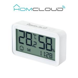 SENSORE TEMPERATURA & UMIDITA' ZIGBEE HOMCLOUD CON DISPLAY
