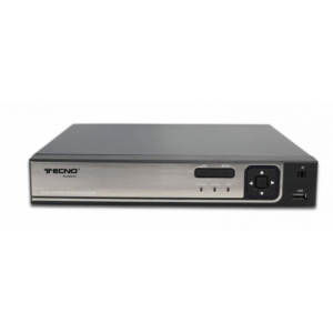 TECNO TC-NVR4K-6016N NVR VIDEORECORDER H264 H265 NVR 16 CANALI SUPPORTA CAMERE DA 2MP A 5MP 4K