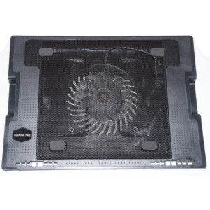VENTOLA DISSIPATORE PER NOTEBOOK COOLER PAD CON 2 PORTE USB TECNO TC-ZR650 NERO