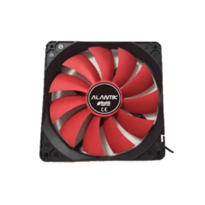 VENTOLA PER CASE ALANTIK 14CM ROSSA ATTACCHI 3+4 PIN