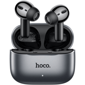 AURICOLARI CUFFIE CON MICROFONO BLUETOOTH TWS + ENC + TRADUTTORE AI HOCO EQ27 METAL GREY
