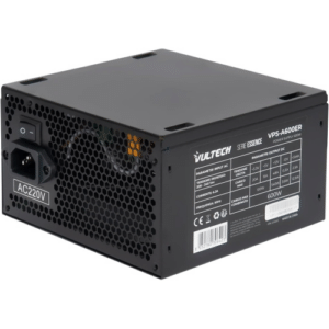 ALIMENTATORE VULTECH VPS-A600ER 600W CON VENTOLA DA 12CM TERMOREGOLATA - RETAIL SERIE ESSENCE