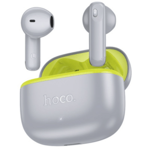 AURICOLARI CUFFIE CON MICROFONO BLUETOOTH TWS ANC ENC HOCO EQ28 LIGHT GREY