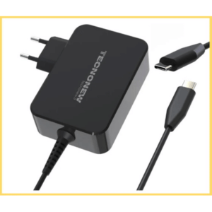 ALIMENTATORE COMPATIBILE UNIVERSALE PER NOTEBOOK VOLT AUTOMATICO TYPE-C 100W TECNONEW TN-786C-100W